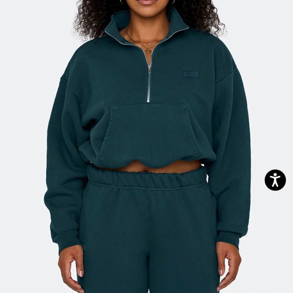 SETactive Half-Zip Sweatshirt in Jersey - Small